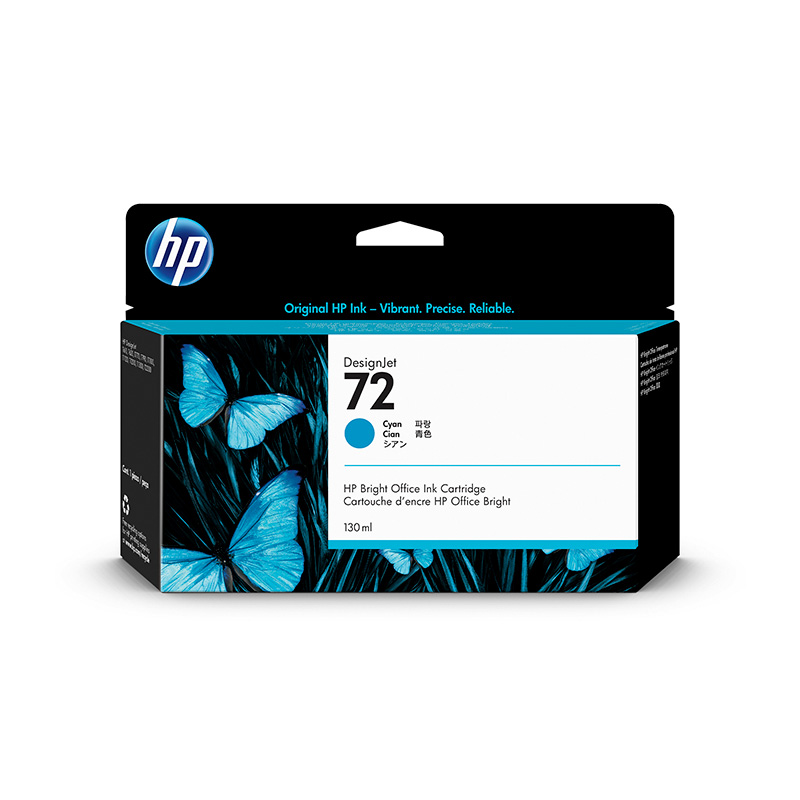 HP 72 / HP 726 ALL COLORS ink cartridges - HP Designjet T2300 / T1300 / T1200 / T1120 / T1100 / T795 / T790 / T770 / T630 / T620 / T610 - Image 4